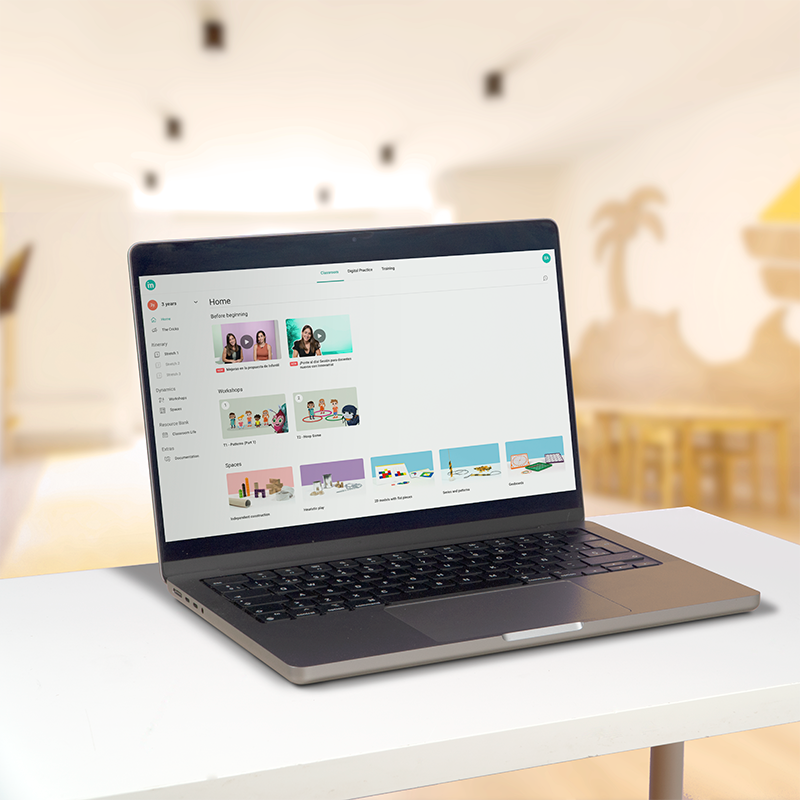 Pack Standard 100% digital Innovamat Español - Pre-Kinder