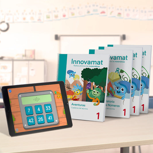 Libro de Matemáticas Innovamat Pack Standard Idioma: Español