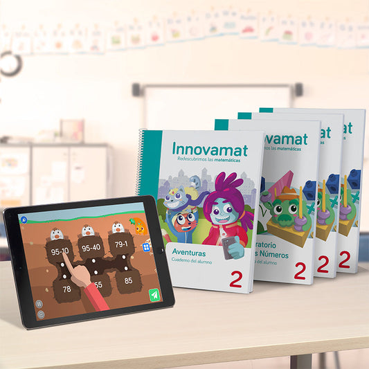 Libro de Matemáticas Innovamat Pack Standard Idioma: Español